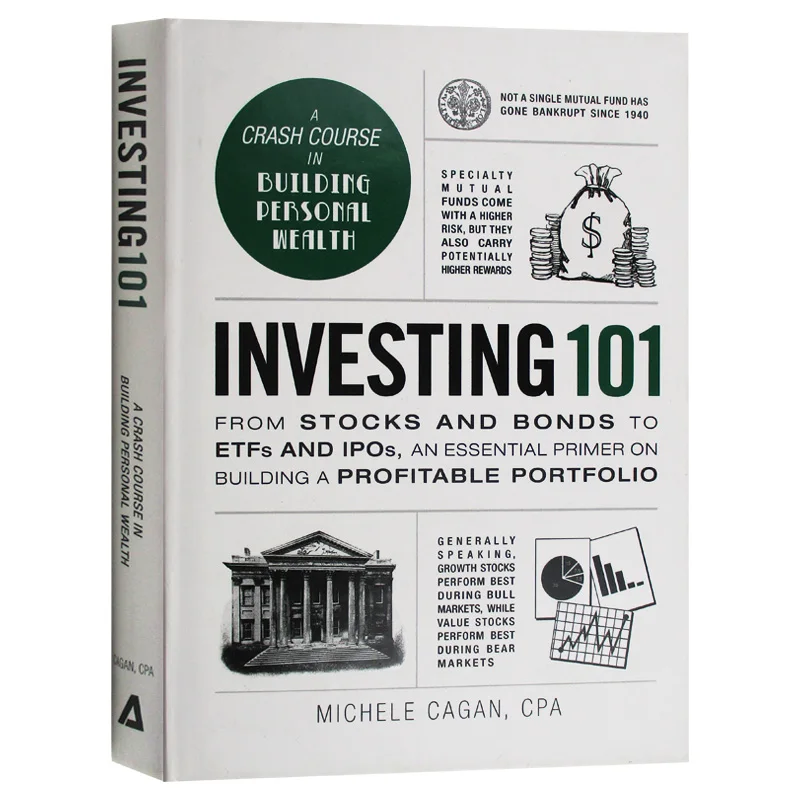 

Investing 101, Bestselling books in English, Economic books Hardcover 9781440595134