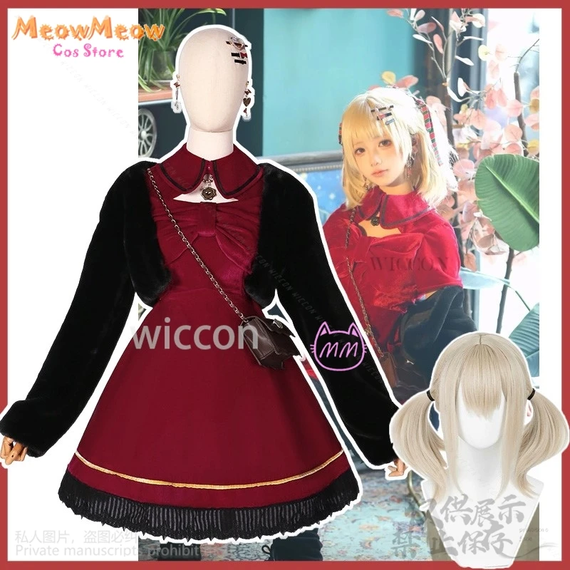 Anime Project Sekai Colorful Stage Cosplay Azusawa Kohane Costume Valentine's Day Dress Uniform Lolita For Christmas Customized