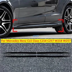 Car Styling Side Skirt Strip Door Edge Molding Body Trim Accessories For Mercedes-Benz CLS Class C218 C257 W218 W257 2012-2023