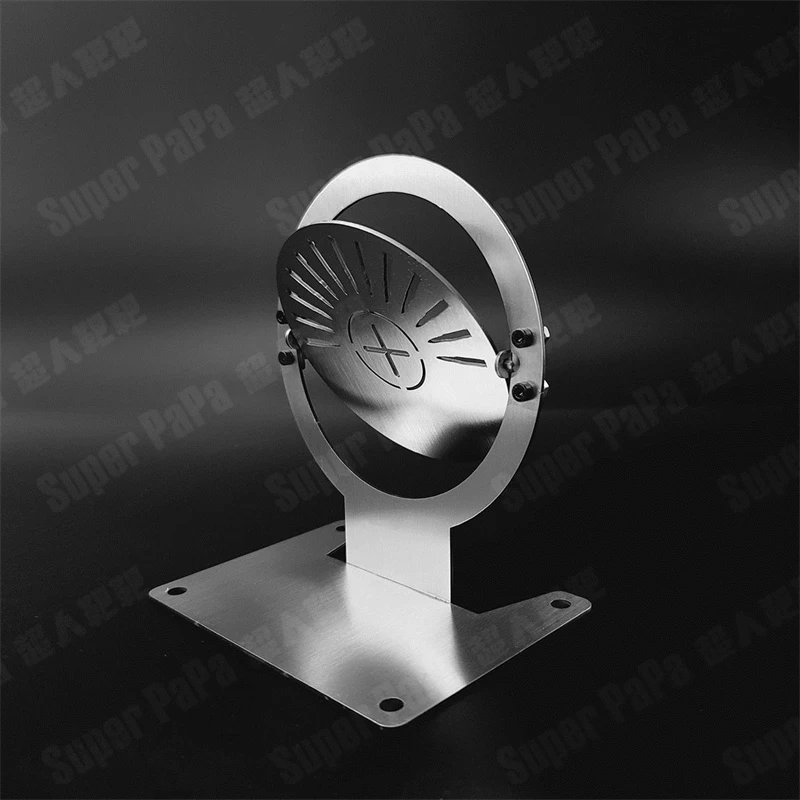 Metal Flipping Steel Target Airsoft Training Outdoor Shooting Practice Durable Rotating Reset Shooting Range Ball Tactical