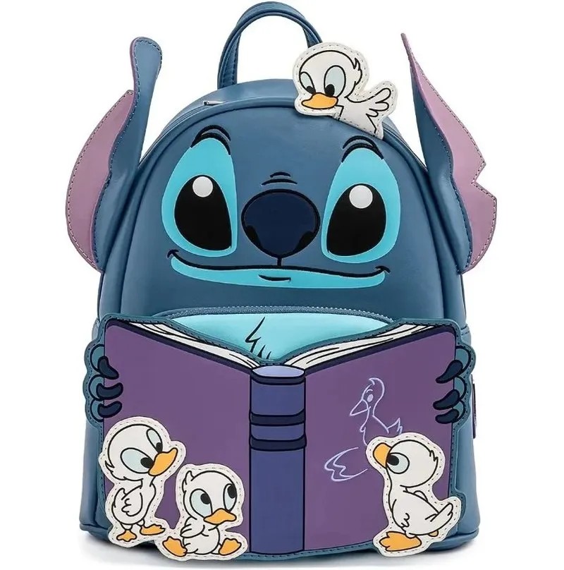 In Stock Loungefly Disney Eeyore Pooh Bear Mini Travel Backpack Cute Cartoon Character Lady Phone Bag Student Kids Gifts