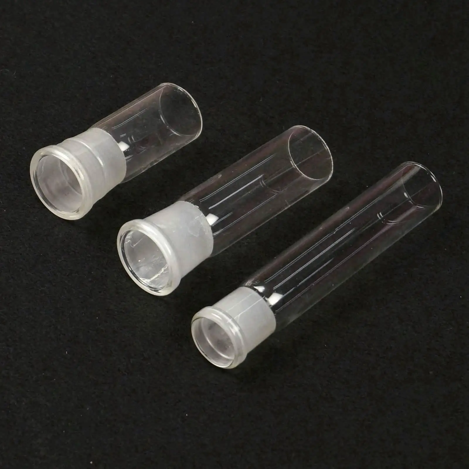 #10 #14 #19 #24 #29 #34 #40 #45 #50 #60 Single Female Ground Joint Glass Straight Connect Adapter Tube Labware