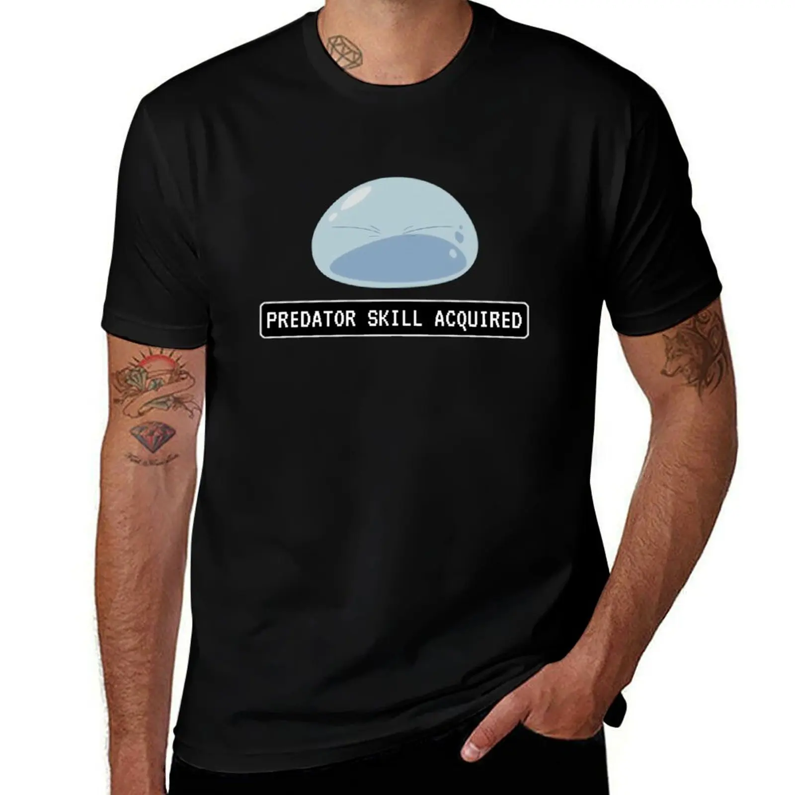 Predator Skill Acquired - Reincarnated as a Slime T-Shirt Basic Tee Shirt for Everyday Outfit