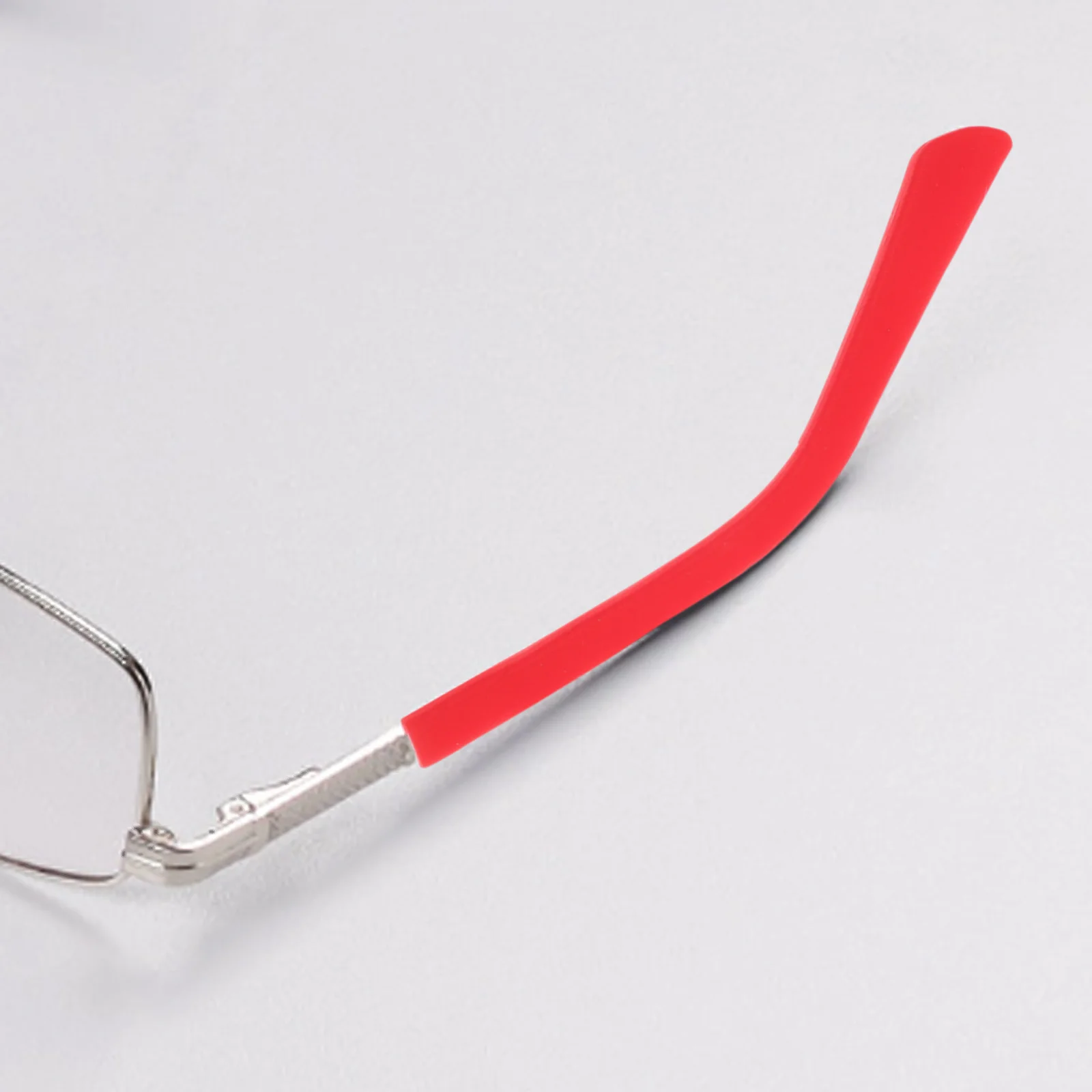 8 Pairs Spectacle Temples Eyeglasses Leg Accessories Portable Ear Grip Silica Gel Tips Sleeve Retainer