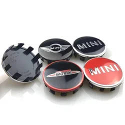 4pcs 54mm 56mm suitable for BMW MINI Cooper wheel hub center caps R55 R56 R60 R61 F54 F55 F56 F57 F60