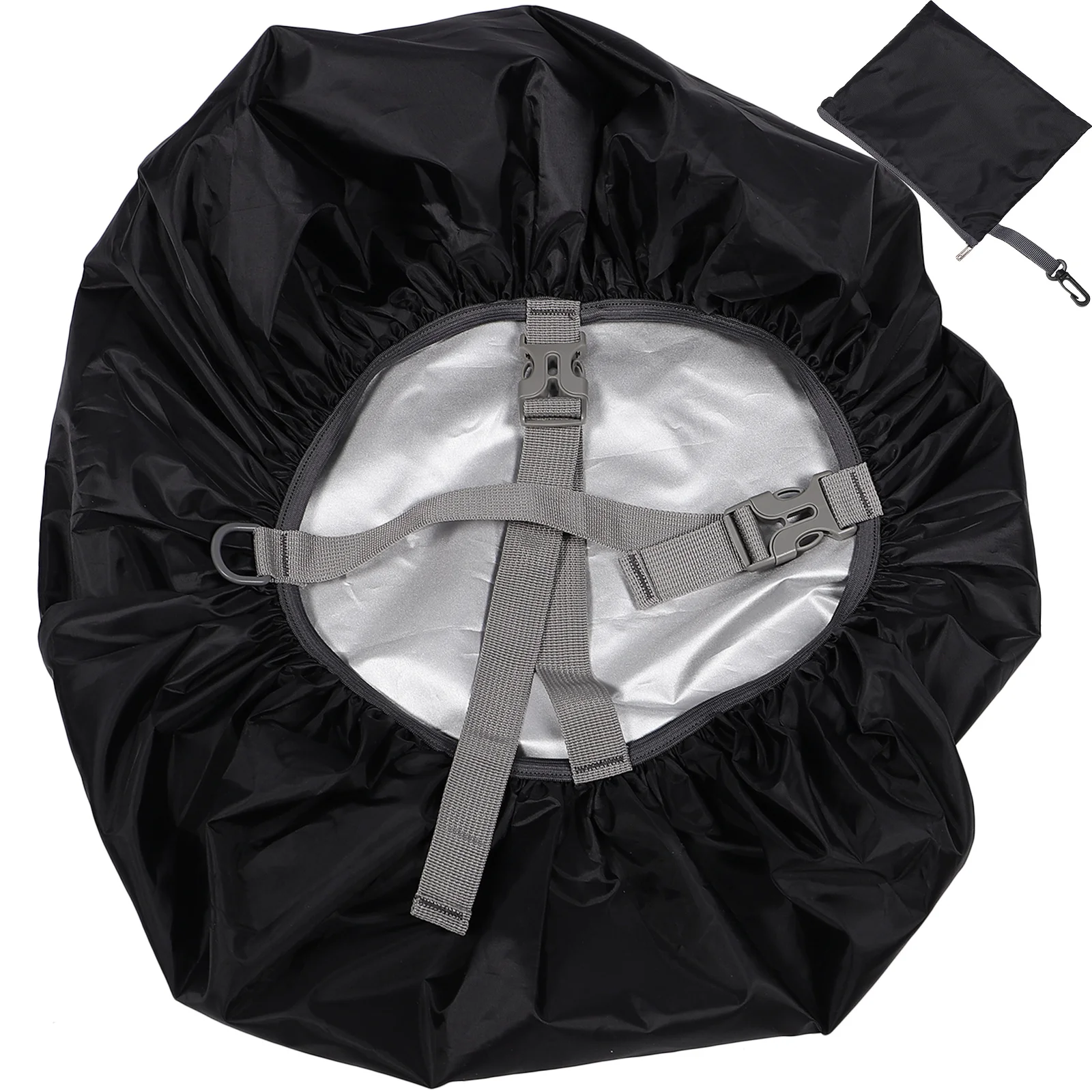 

1 set Backpack Rain Cover Waterproof Foldable For Hiking Camping Biking Outdoor Safety Reflective Portable Protective Cover