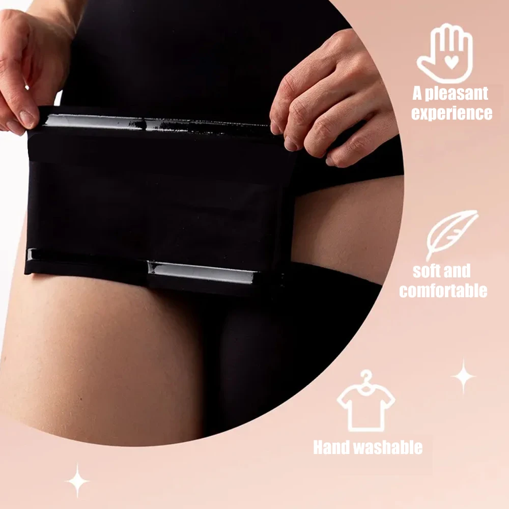 1 زوج ضغط الانتعاش الفخذين التفاف لتخفيف الآلام ل قرحة أوتار الركبة رباعية العرق الرجال النساء الورك إصابة الفخذ ضغط المتقلب #6