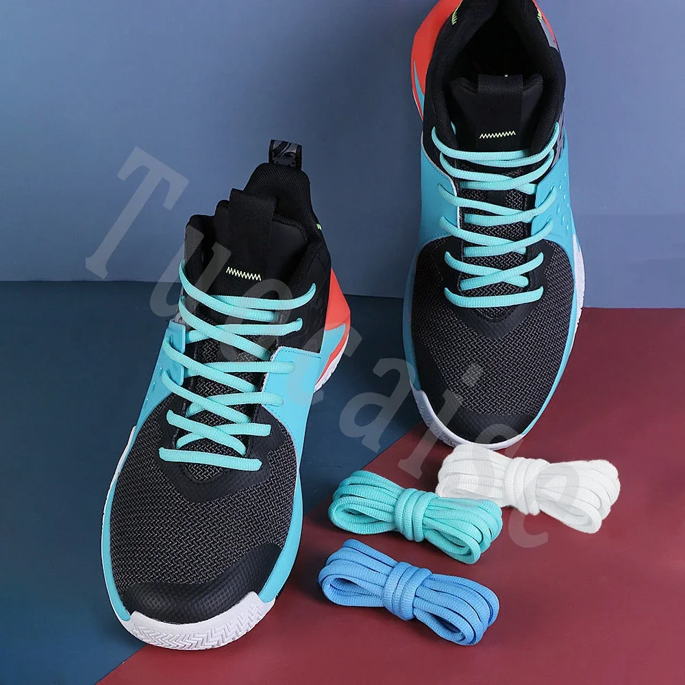 1 Pair Oval Sneakers Shoe Laces Half Round Athletic Shoelaces Classic Round Shoelace Adult Unisex Casual Boots Laces Shoestrings