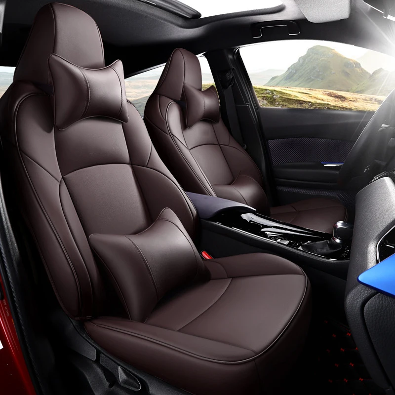 Car Special Seat Covers For Toyota CHR 2018 2019 2020 2021 2022 2023 2024 Waterproof Leather Interior Car Accessories Styling