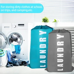 2pcs Extra Large Laundry Bag Portable Travel Bathroom Washing Machine Storage Pouch Dormitory Dirty Clothes Basket Organizer