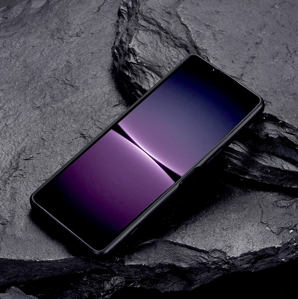Metal Kickstand Case for Sony Xperia 1 5 10 III 5 II 10 IV Plain PU Leather Shockproof Case Cover for Xperia 1 IV 5 IV XQ-CT54