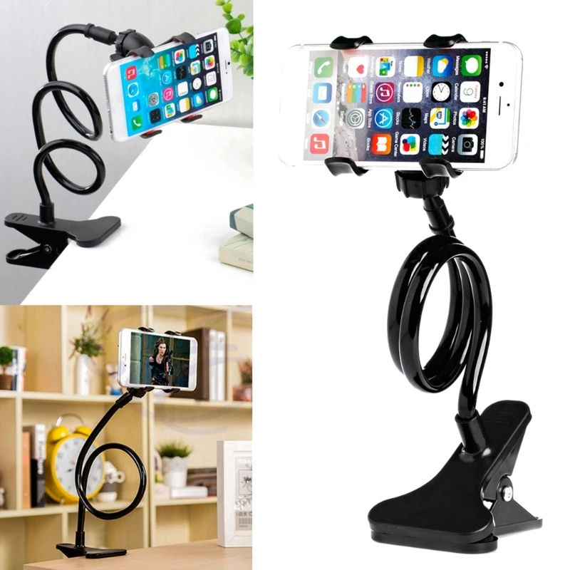 Universal Cell Phone Holder Used in Office Bedroom Desktop for Watching Videos/Enjoying Music 360 ° Rotation Stable