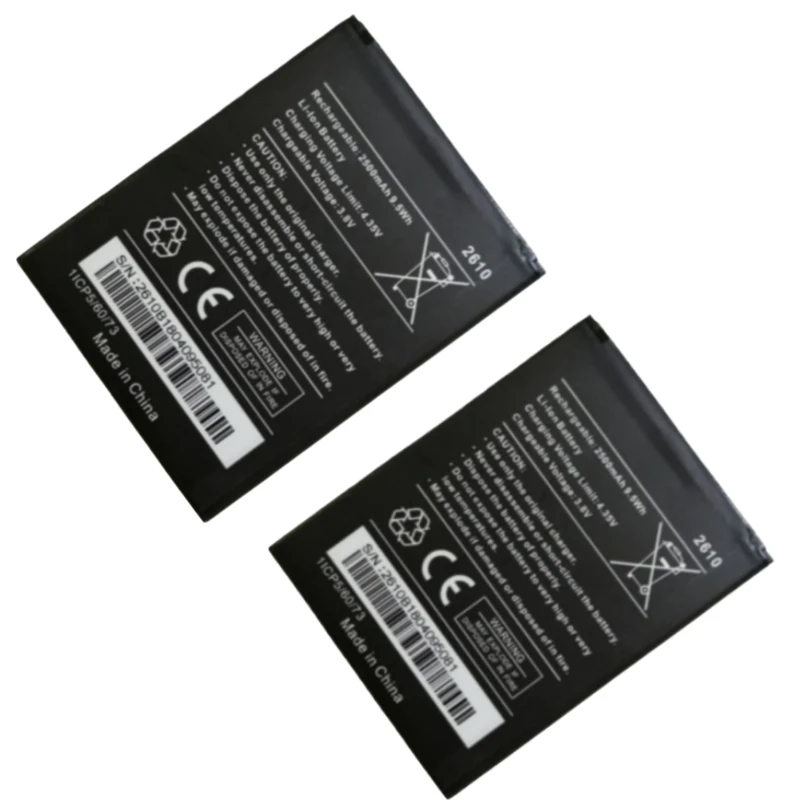 3.8 فولت 2500 مللي أمبير استبدال بطارية الهاتف المحمول ل ويكو الأصلي 2610 صب تومي 3 et ويكو Y60 جيري 3 جيري 2