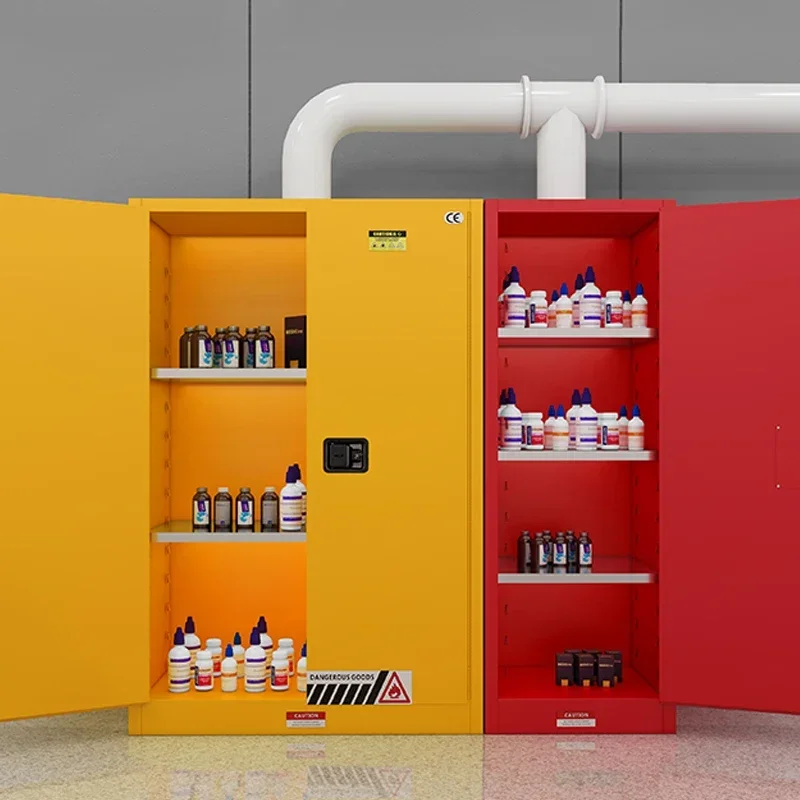 液体ドラム実験室用金属保管工業安全保管庫