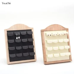 Solid Wood Earrings Display Rack Earrings Studs Earrings Storage Rack Jewelry Window Display Rack Jewelry Display Rack