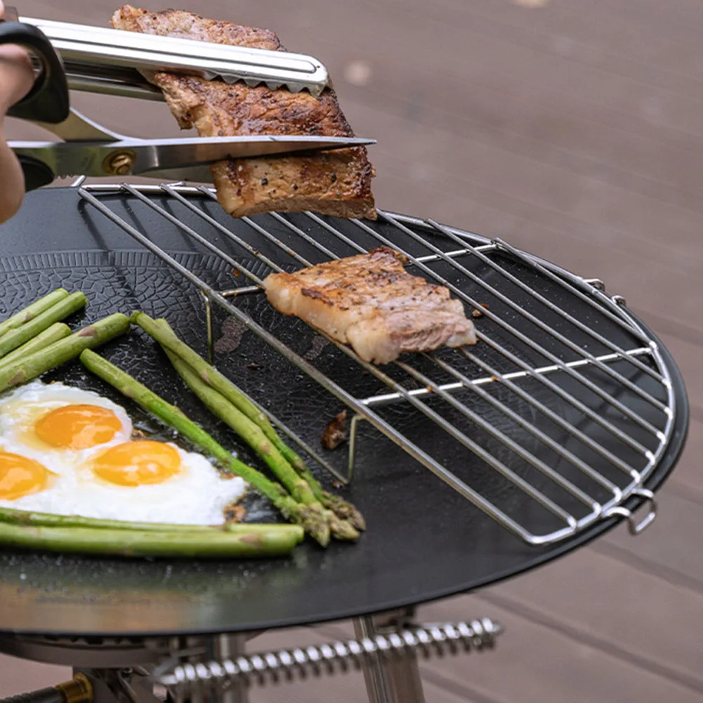 

1 шт. кухонная стойка из нержавеющей стали для Charbroil для электрического гриля PATIO-BISTRO, прочная форма для выпечки из нержавеющей стали 41,8*16 см