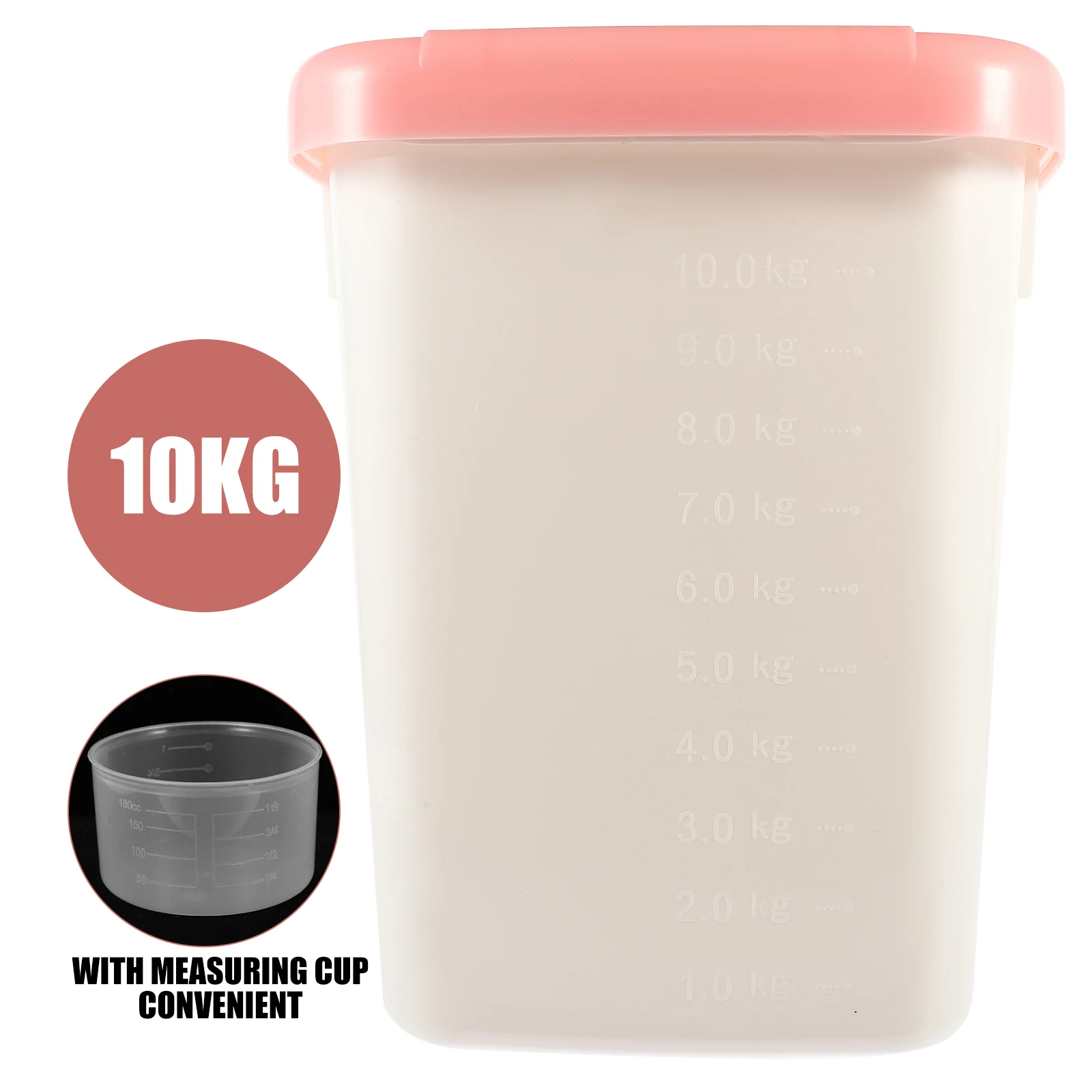 

Sealed Rice Storage Box 10 Kg Dustproof Moisture Proof Insect Proof Plastic Containers Grain Bins Flour Keeper Household