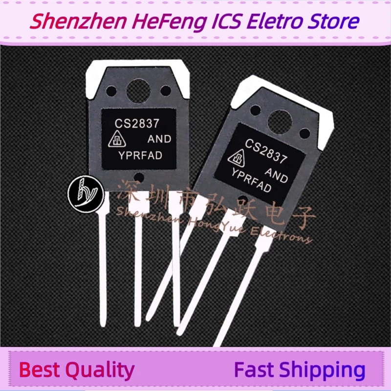 10PCS -20PCS CS2837 CS2837AND  TO-3P   500V 20A    Fast Shipping Quality Guarantee