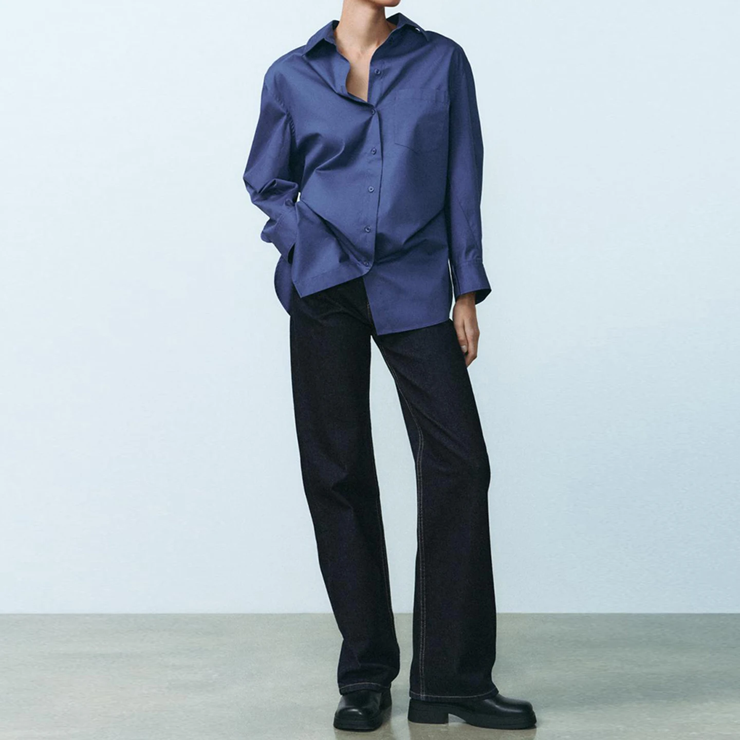 Z 여성용 패션 스트라이프 배트윙 스웨터 다용도 긴 소매 캐주얼웨어 버튼업 가을 2025 신상품