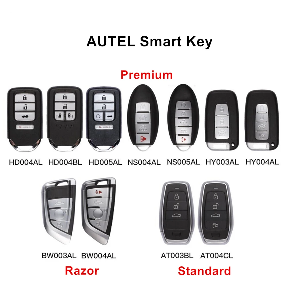 

1/2/3/5 шт. AUTEL MaxiIM KM100 IKEY серия универсальная Множественная смарт-модель для BMW/HONDA/NISSAN/Hyundai