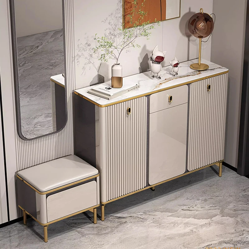 

Luxury Bench Shoe Cabinet Organizer Storage College Dorm Essentials Shoe Shelf Bedroom Designer Zapatero Shoemakers Furniture