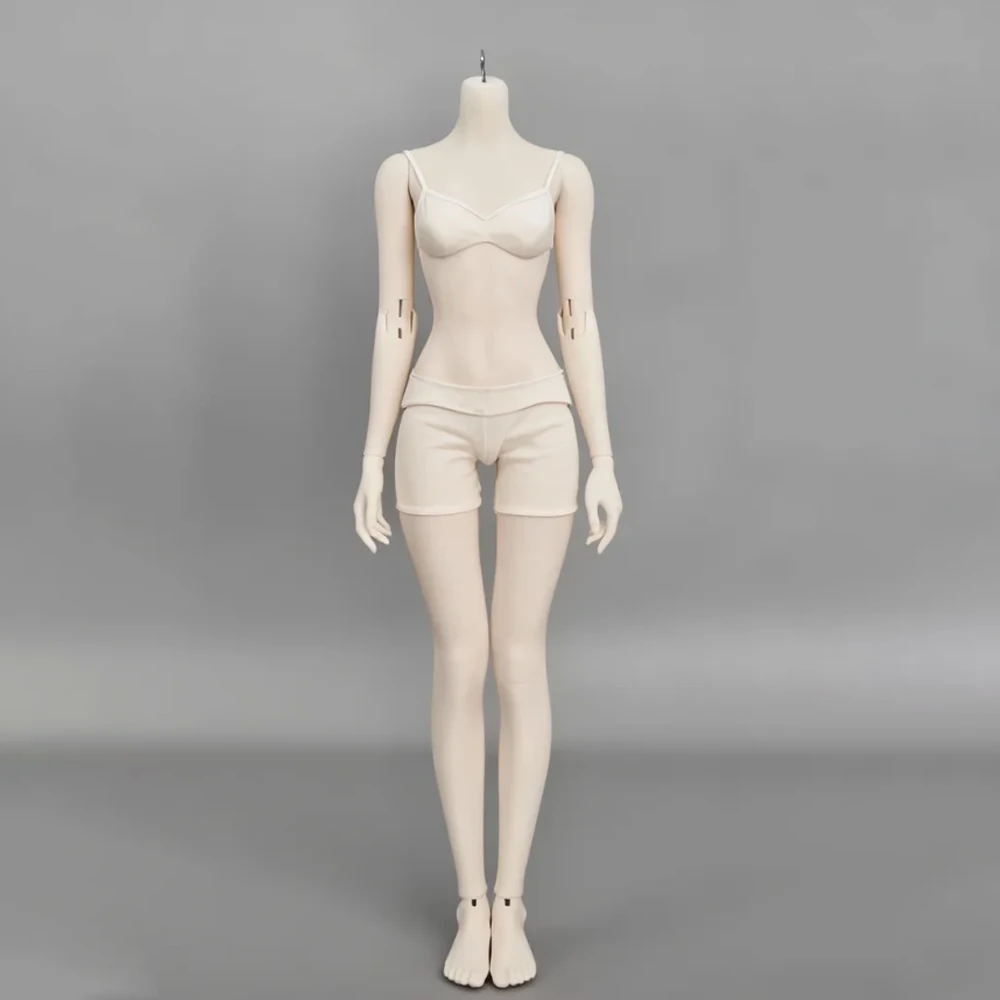 

1/4 BJD Doll Body Resin Material DIY Girl Doll Body For 1/4 BJD Head Toy