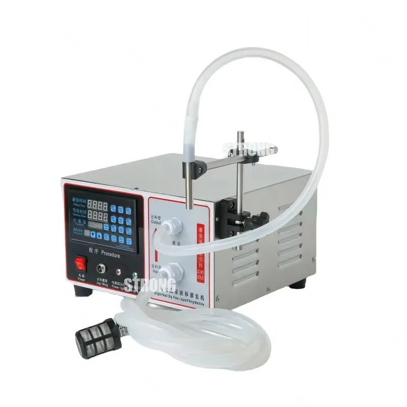 

5ml To 17L Big Volume Semi Automatic Digital Liquid Filler Oil Water Juice Bottle Liquid Filling Machine