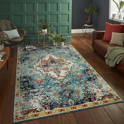 Bohemia Living room rugs Decoration bedroom Deluxe anti slip floor mats Large area carpet Lounge Rug Persian carpet washable