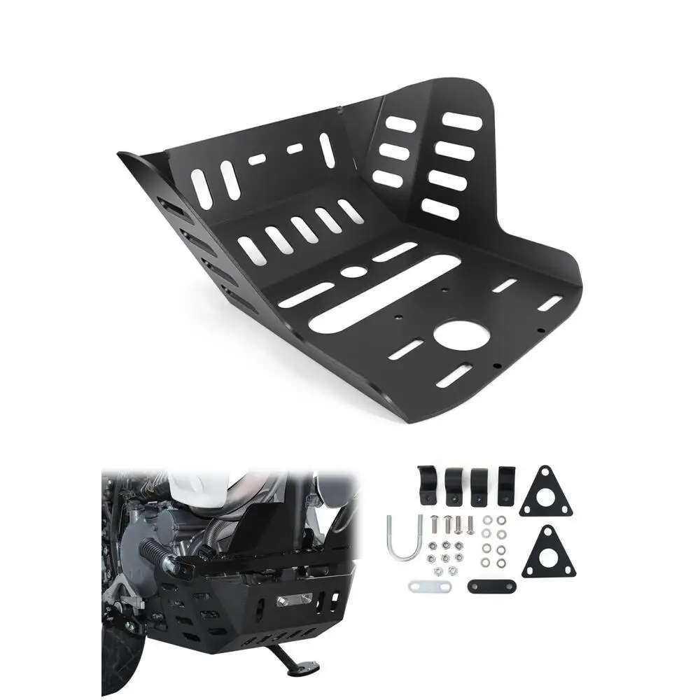 

Motorcycle Accessories CNC Skid Plate Bash Frame Guard Skid Bash Plate KLR650 1987-2018 KLR 650 2022-2025 For KAWASAKI