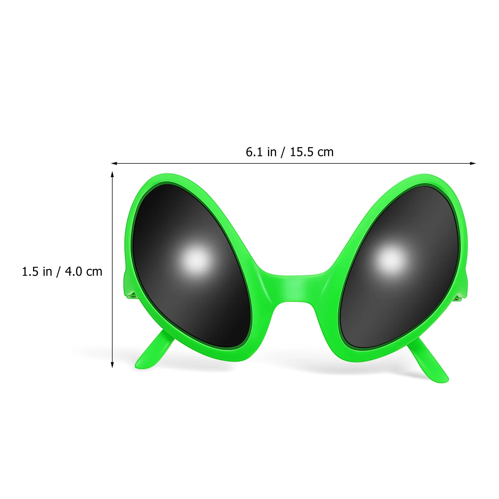 4 Stücke Gläser Lustige Alien Sonnenbrille Cosplay Party Requisiten Photo Booth Kreative Brillen für Erwachsene Kinder Gläser