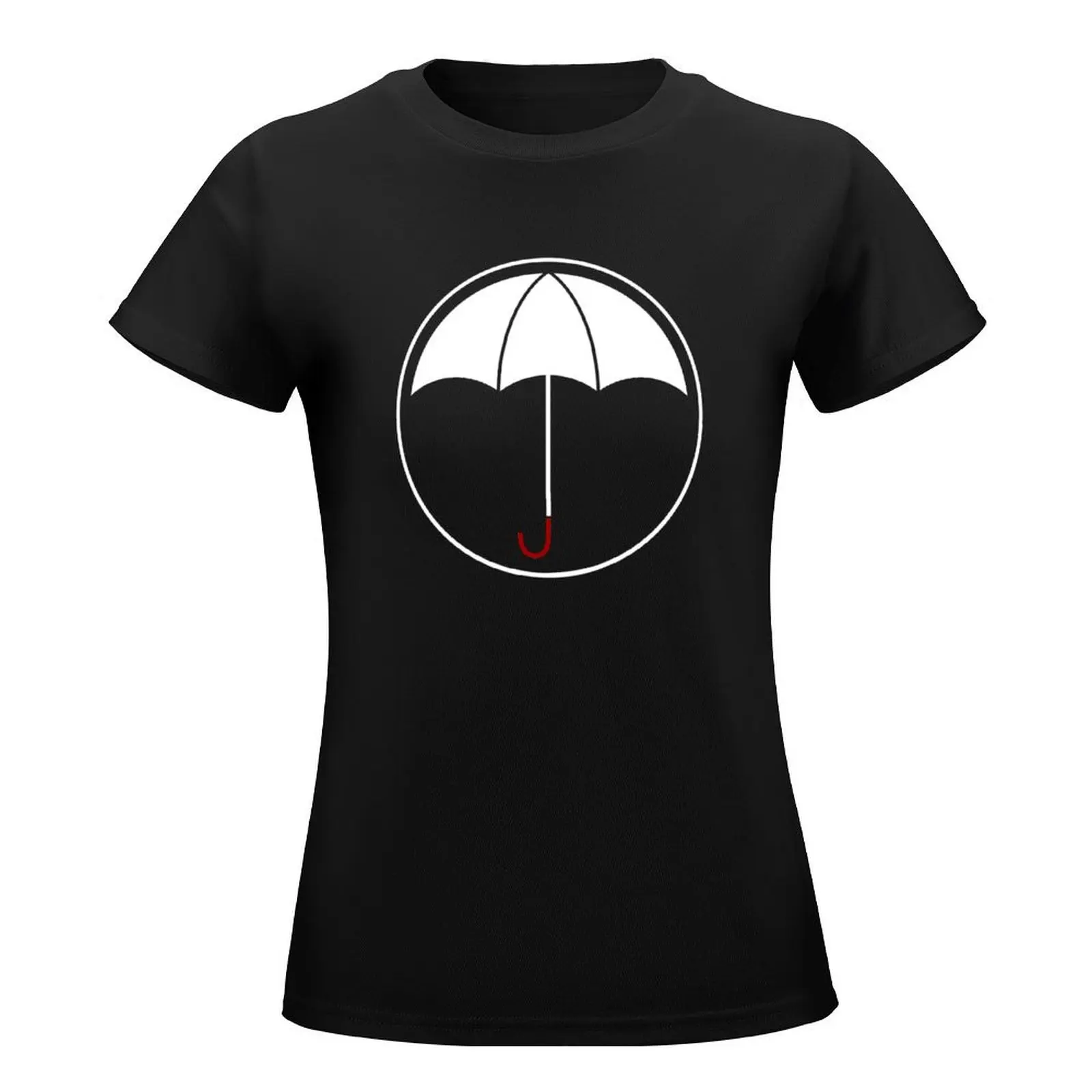 The Umbrella Academy - The Umbrella (White Variant) T-Shirt oversized vintage clothes korean fashion Top Women