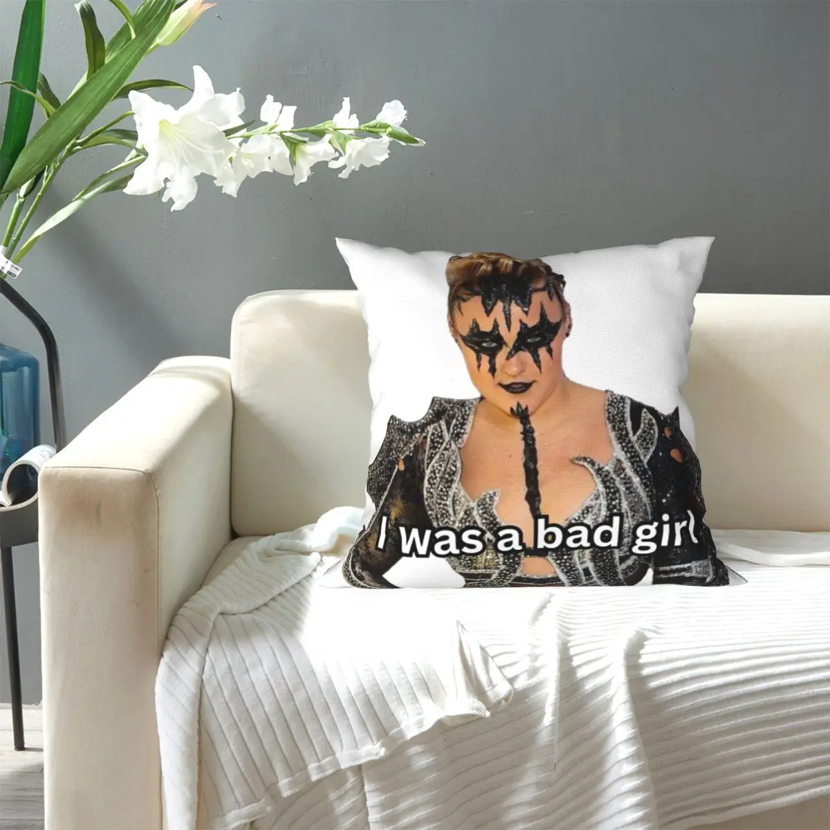 JoJo Siwa Bootleg Singer Karma Album Square Pillowcase Pillow Cover Cushion Decor Comfort Throw Pillow for Home Bedroom