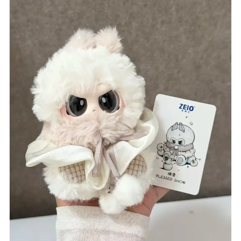 Официальная плюшевая кукла-подвеска Zeio в формате Blind Box, милая виниловая фигурка, коллекционный декор для рабочего стола, подарок на день рождения для взрослых.