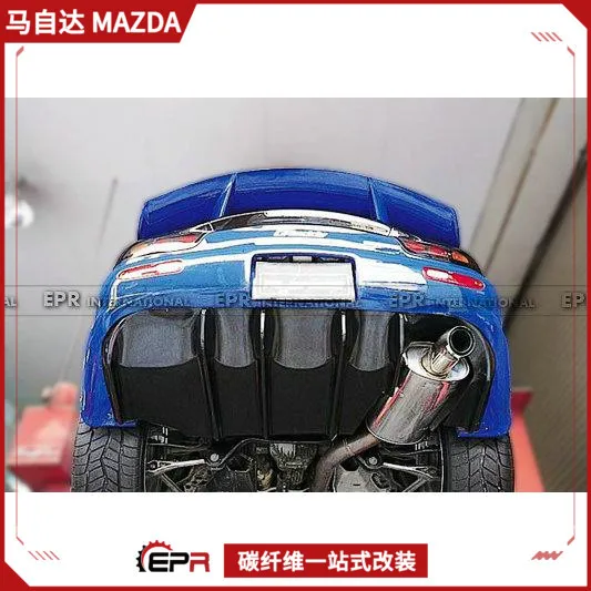 

Suitable for Mazda Mazda RX7 FD3S Rear Spoiler Retrofit Feed Carbon Fiber Rear Lip with Tail Lip
