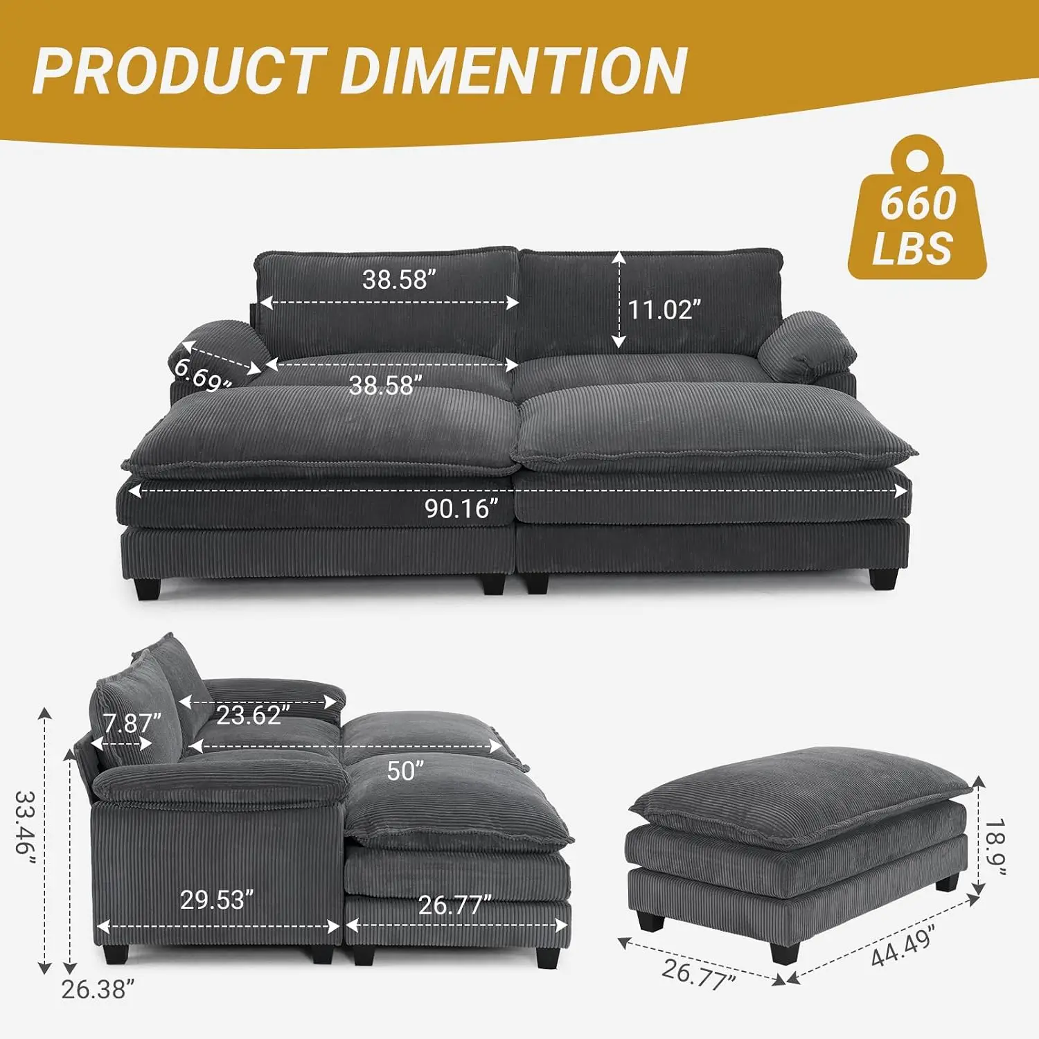 Thumbnail 2 - #2 New Convertible Sofa Beds Arrivals