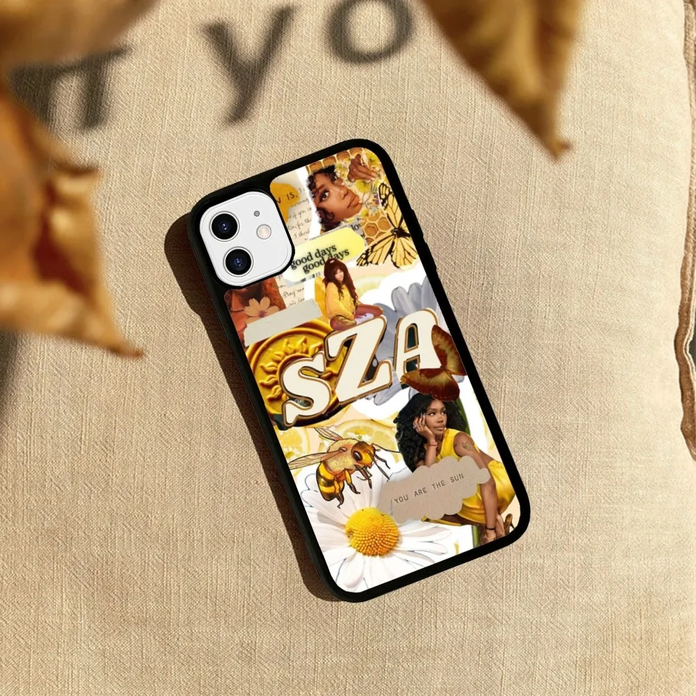 SZA SOS Albums Singer Phone Case Silicone PC+TPU Case For iPhone 14 11 12 13 Pro Max 8 7 6 Plus X XR Hard Fundas