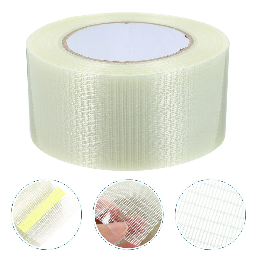 

1 Roll Fiberglass Repair Tape Waterproof Adhesive Tent Fixing Sealing Packaging Strapping Duct Tape For Glass Wood Metal Surface