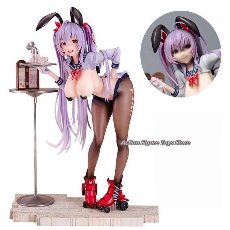 

Beautiful temptation Native Rocketboy Rabbit Girl Anime Figure Mappaninatta Character Twintail-chan Sexy Action Model Doll Toys