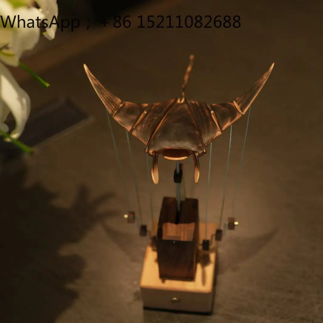 SCY handmade desktop ornament home birthday gift solid wood creative toy holiday gift