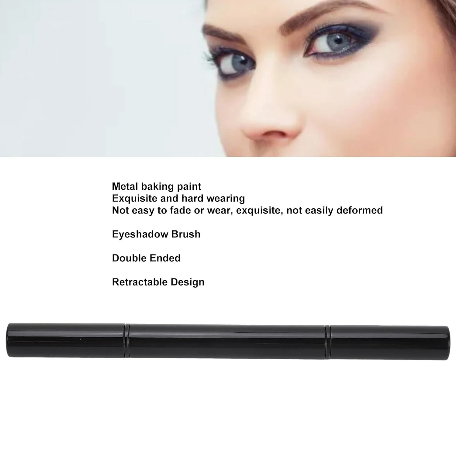 فرشاة ظلال عيون عالية الجودة ومتعددة الاستخدامات للمكياج الاحترافي - شعيرات ناعمة لتطبيق لا تشوبه شائبة، مثالية للمزج