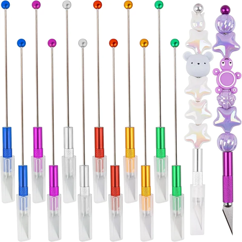 

CGS-Beadable Nickel Metal Nicking Tool Blank 12-Pack Designed For DIY For Crafts-Making Projects