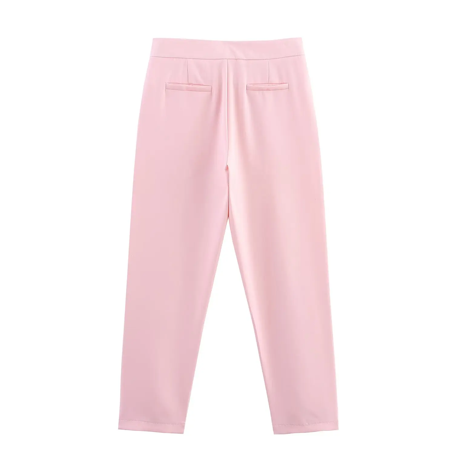 2025, neue Sommer-Damen-Casual-Mode-Pendlerjacke mit Schulterpolstern, zweireihige Anzugjacke mit Hose mit mittlerer Taille