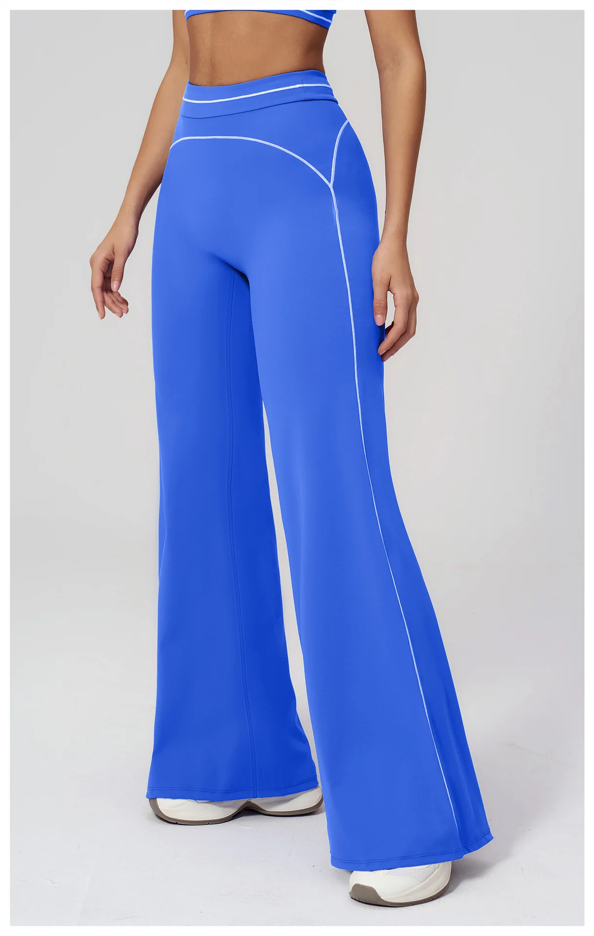 Leggings Flared Pants Leggings Workout Woman ECO High Waist Butt Lifting Yoga Trousers Pilates Dance Fitness Bell-Bottom Pants