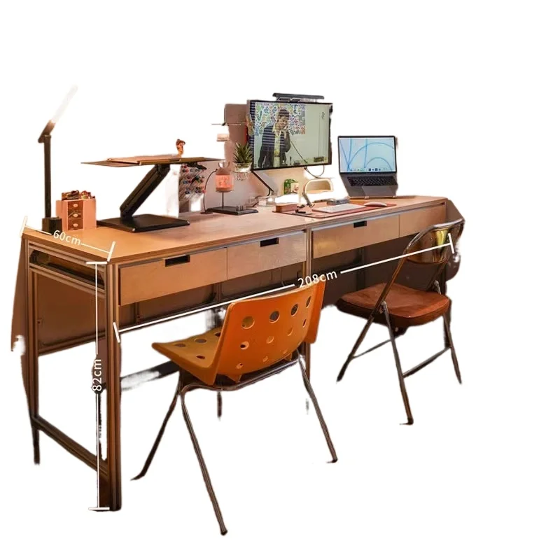 Dresser Medieval desk Computer desk with drawers