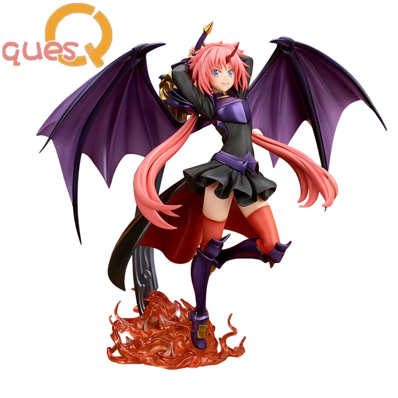 In Stock Genuine Original QuesQ Milim Nava Drago-Nova That Time I Got Reincarnated As A Slime Action Anime Figure Dolls Ornament