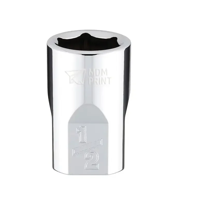 

3/8 in. Drive 1/2 in. SAE 6-Point Socket with FOUR FLAT Sides