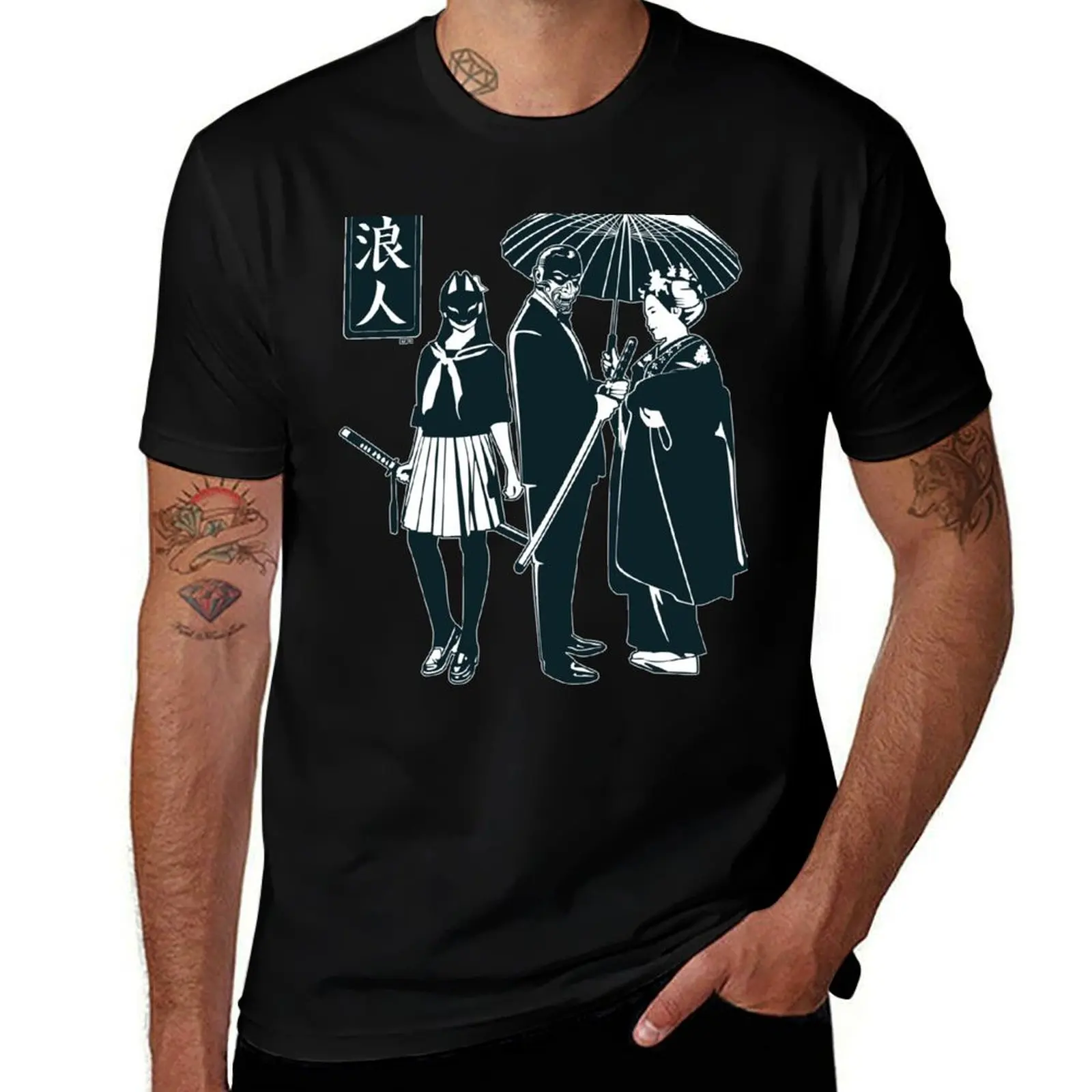 Ronin T-Shirt t shirts for man cotton funny T-Shirt