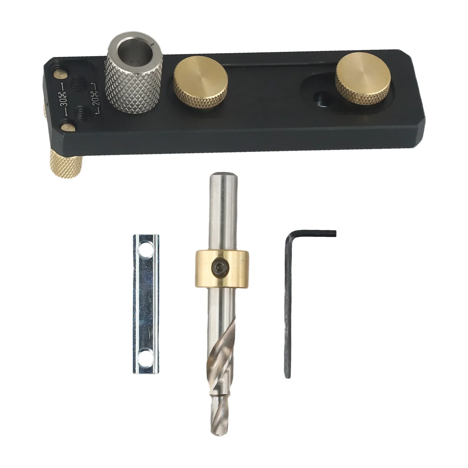 Aluminum Profile Punching Auxiliary Tool Jig Guide Drilling Position Locator For  Power Tools Drill Bits Accessory In Stock