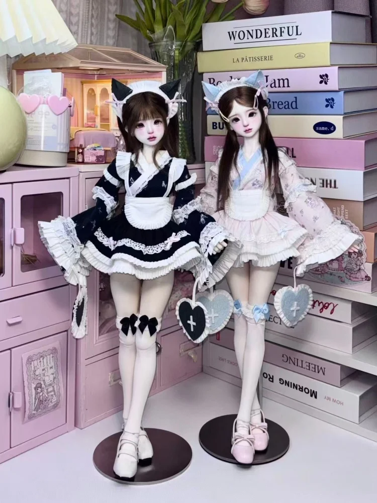 BJD 人形の服 1/4 MSD MDD ぽっちゃりサイズ人形アクセサリー スカートセット 人形ドレスアップギフト DIY 服 (人形なし)