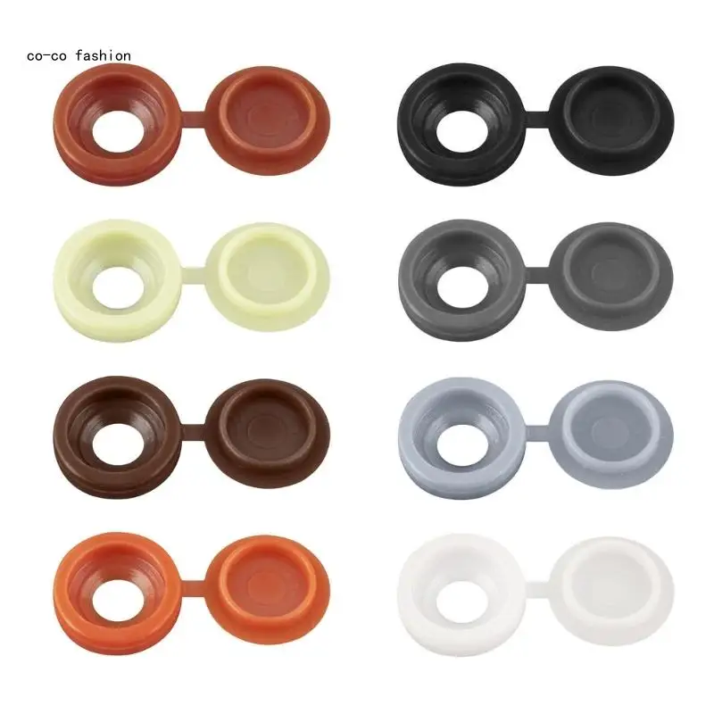 

517B 36 шт. Крышка винта для оборудования Откидная крышка винта Защитная крышка Крышка винта